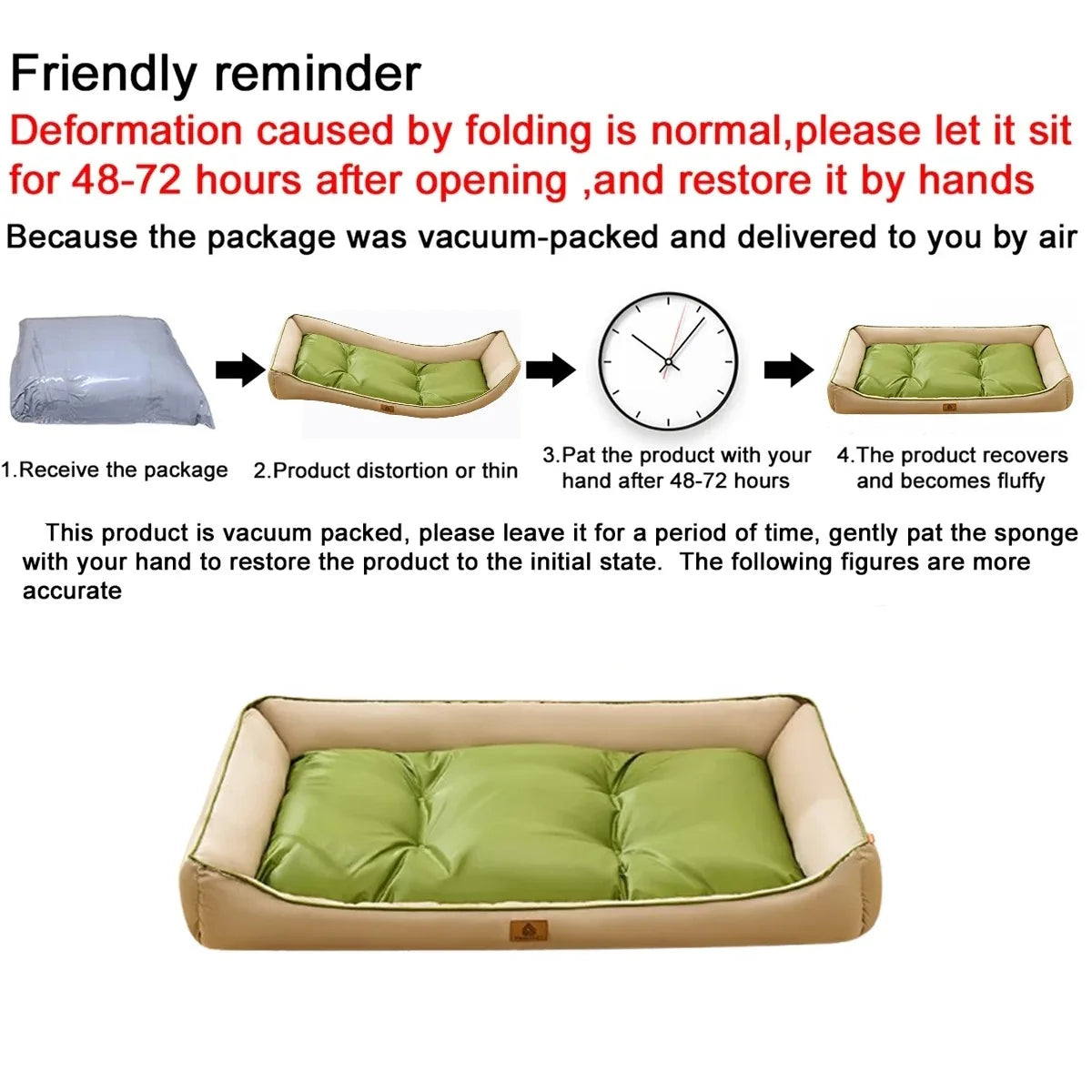 3-in-1 Dog Bed Mat – Warm Winter Sofa & Sleeping Pad for Dogs & Cats