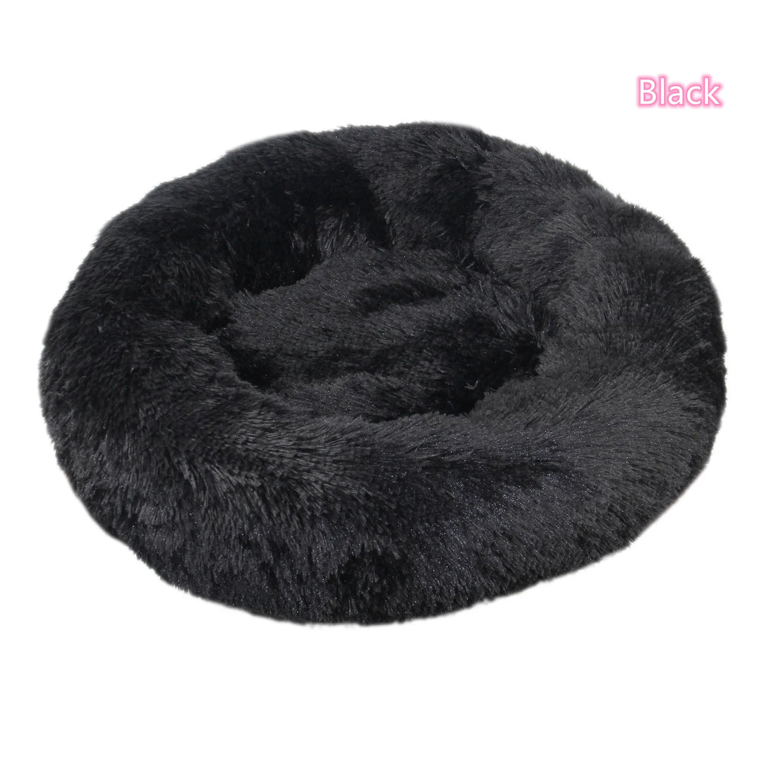 Super Soft Plush Cat Bed – Washable Donut Bed for All Cats