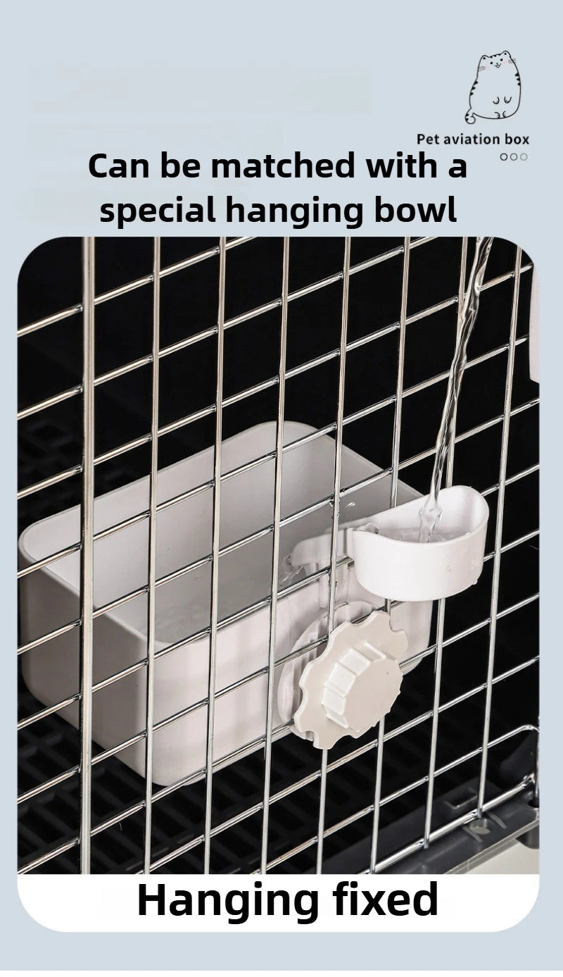 Portable Pet Trolley Transport Box