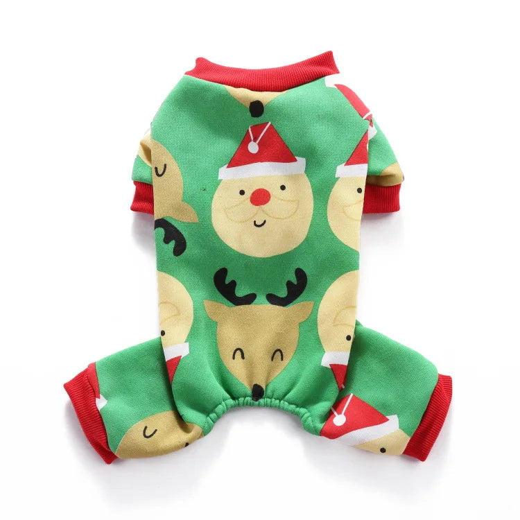 Christmas Dog Costume – Festive Reindeer, Santa & Snowman Outfit
