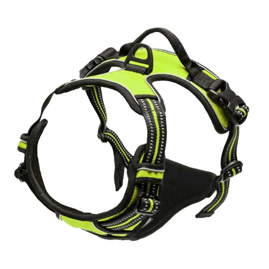 No-Pull Dog Harness – Reflective Front Clip with Control Handle