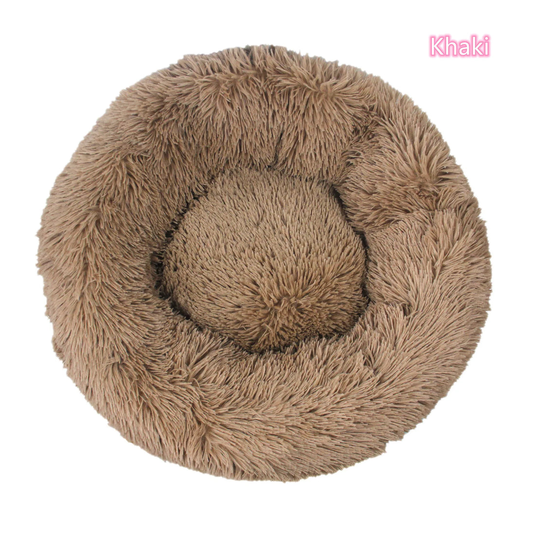 Super Soft Plush Cat Bed – Washable Donut Bed for All Cats