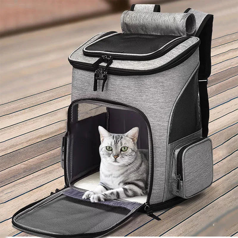 Breathable Expandable Pet Carrier Backpack