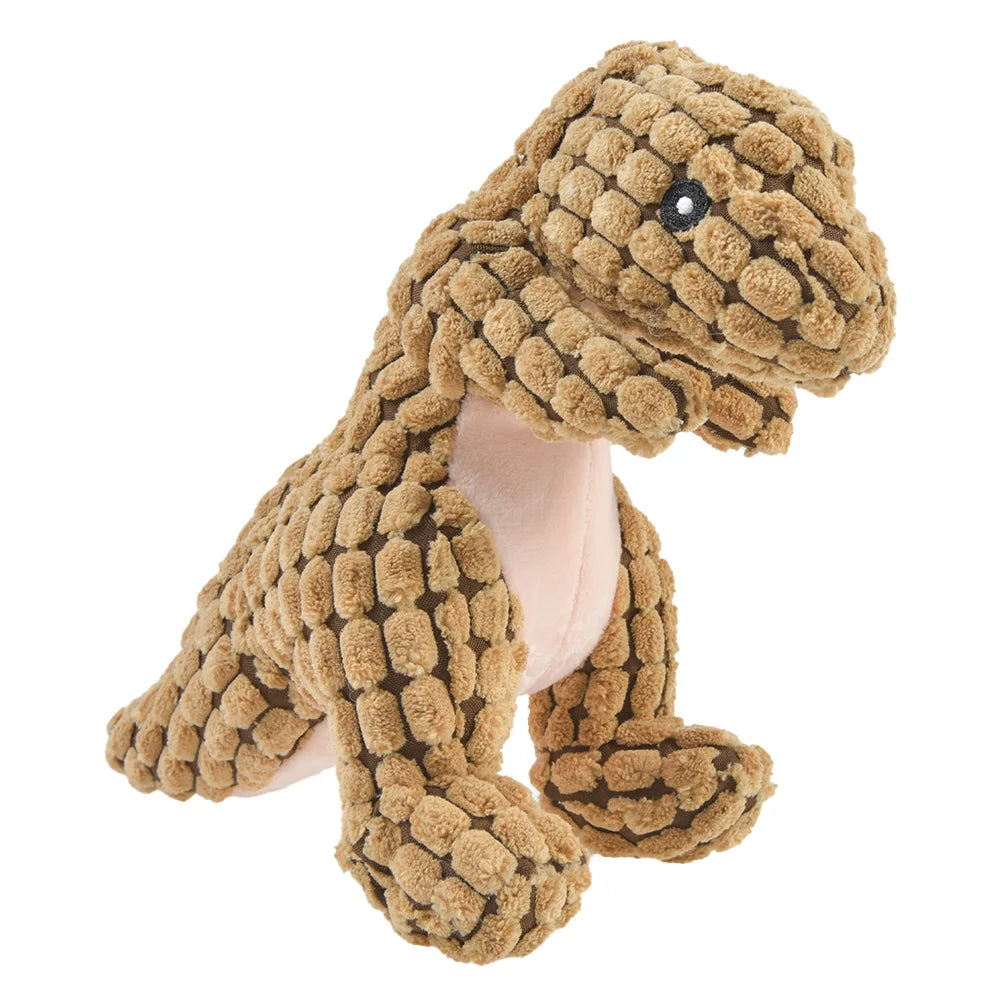 Plush Dinosaur Toy for Cats & Dogs