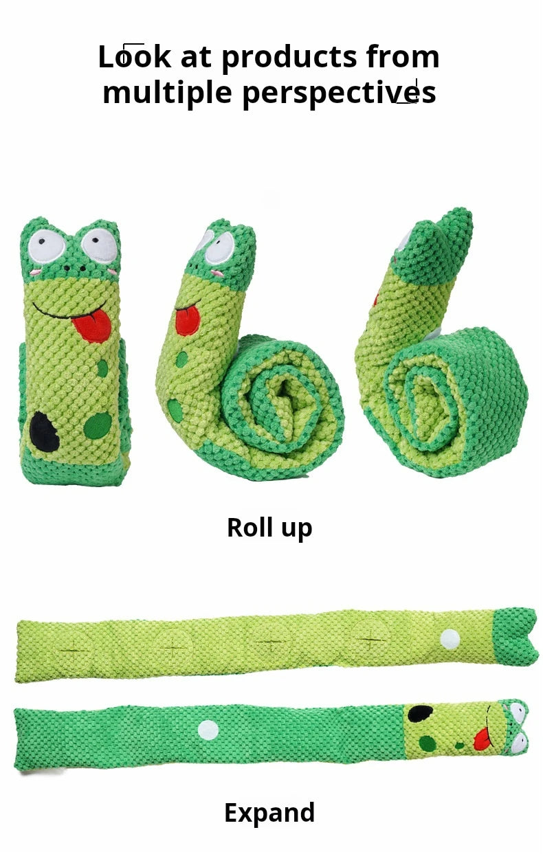 Dog Puzzle Feeder Plush Toy