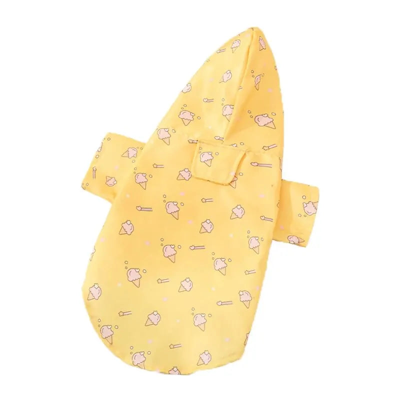 Waterproof Dog Raincoat – Summer Lightweight Outdoor Coat for Small Dogs