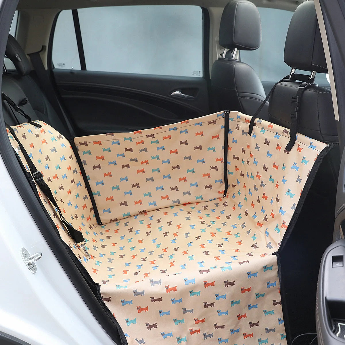CAWAYI KENNEL Pet Car Seat Cover & Carrier Mat