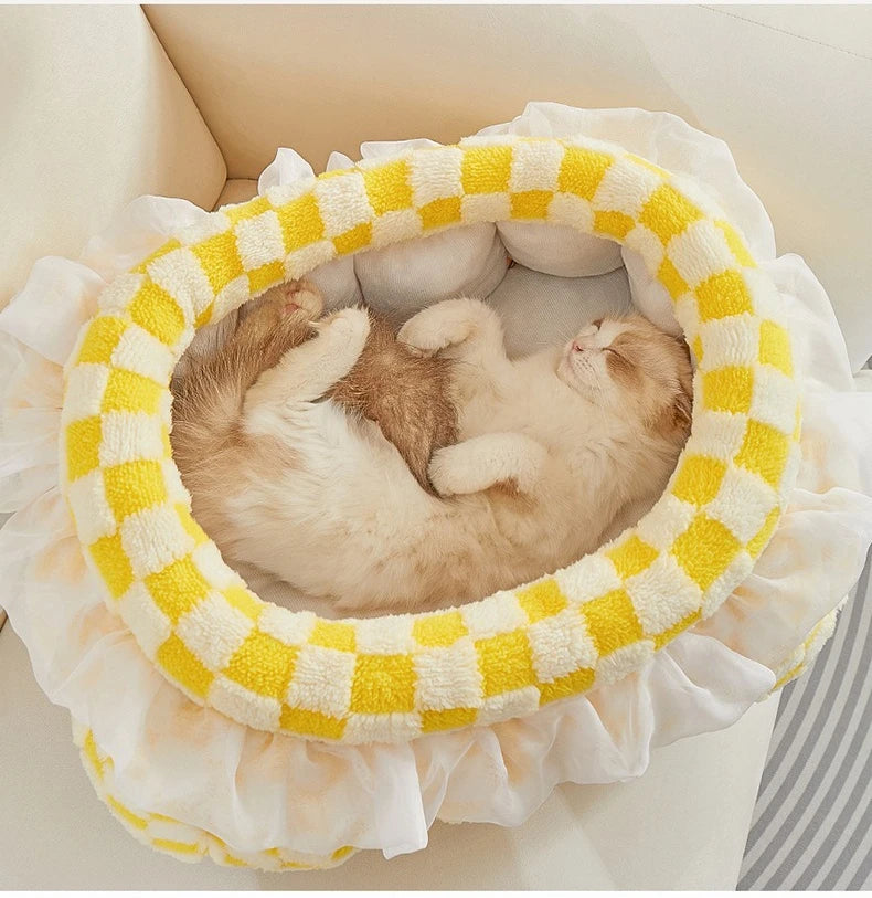 Deep Sleep Cat & Dog Nest Bed