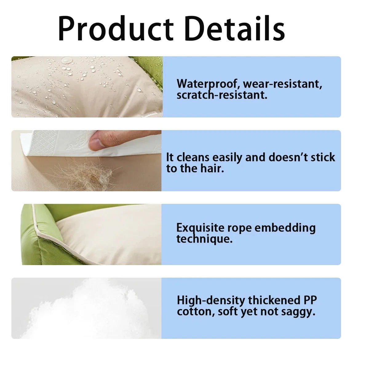 3-in-1 Dog Bed Mat – Warm Winter Sofa & Sleeping Pad for Dogs & Cats