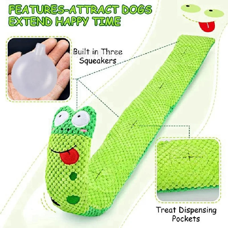 Dog Puzzle Feeder Plush Toy