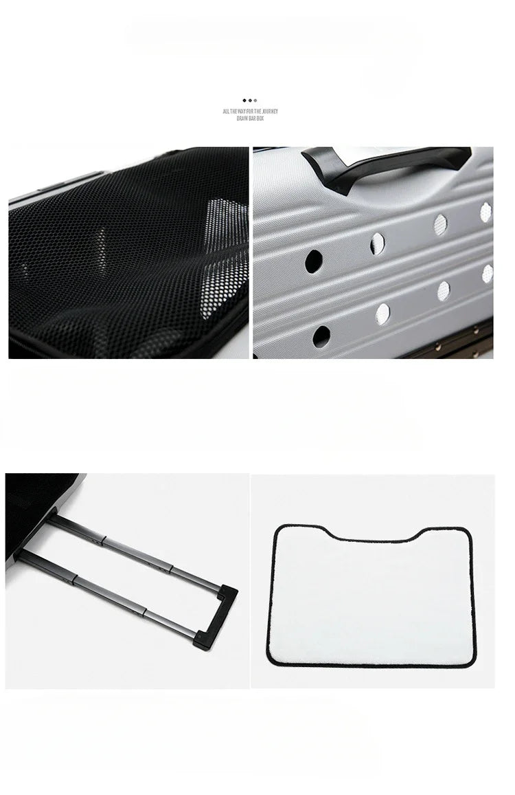 Pet Trolley Case Transport Box