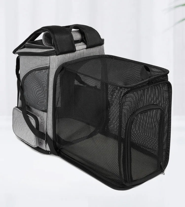 Breathable Expandable Pet Carrier Backpack