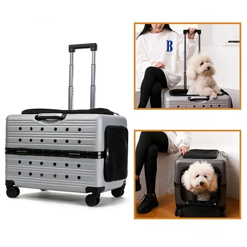 Pet Trolley Case Transport Box