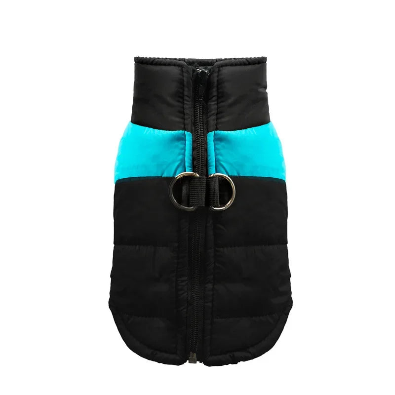 Waterproof Winter Dog Coat – Padded Warm Vest Jacket for All Sizes