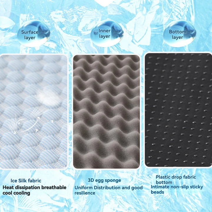 Cooling Dog & Cat Bed with Pillow