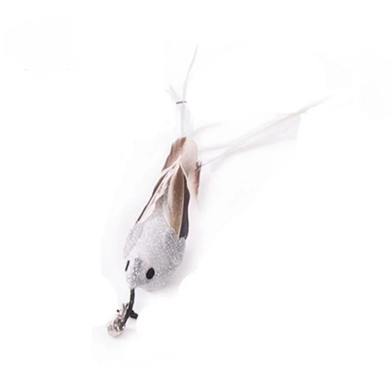 Hands-Free Feather Cat Wand Toy