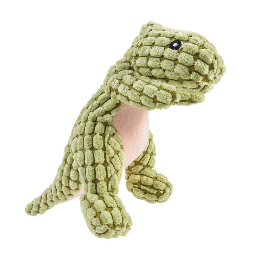 Plush Dinosaur Toy for Cats & Dogs