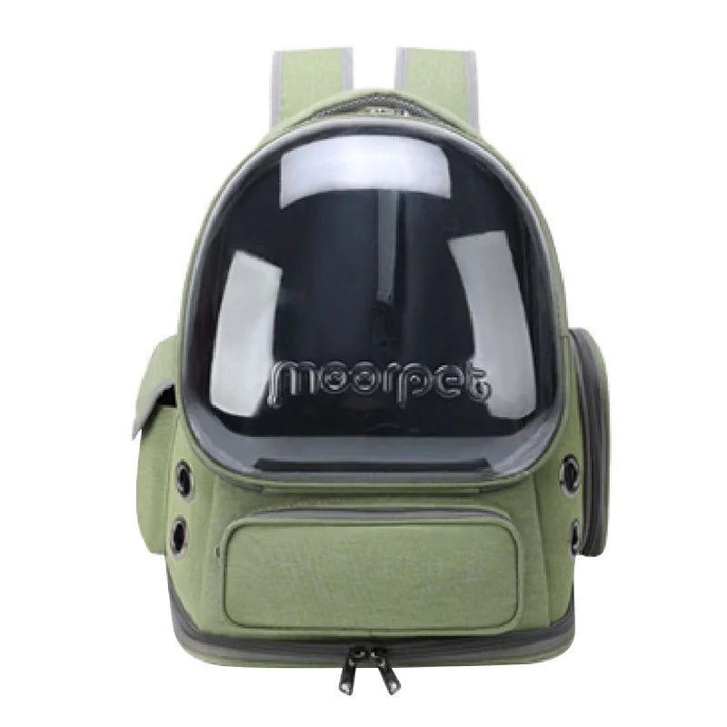 Transparent Pet Travel Backpack