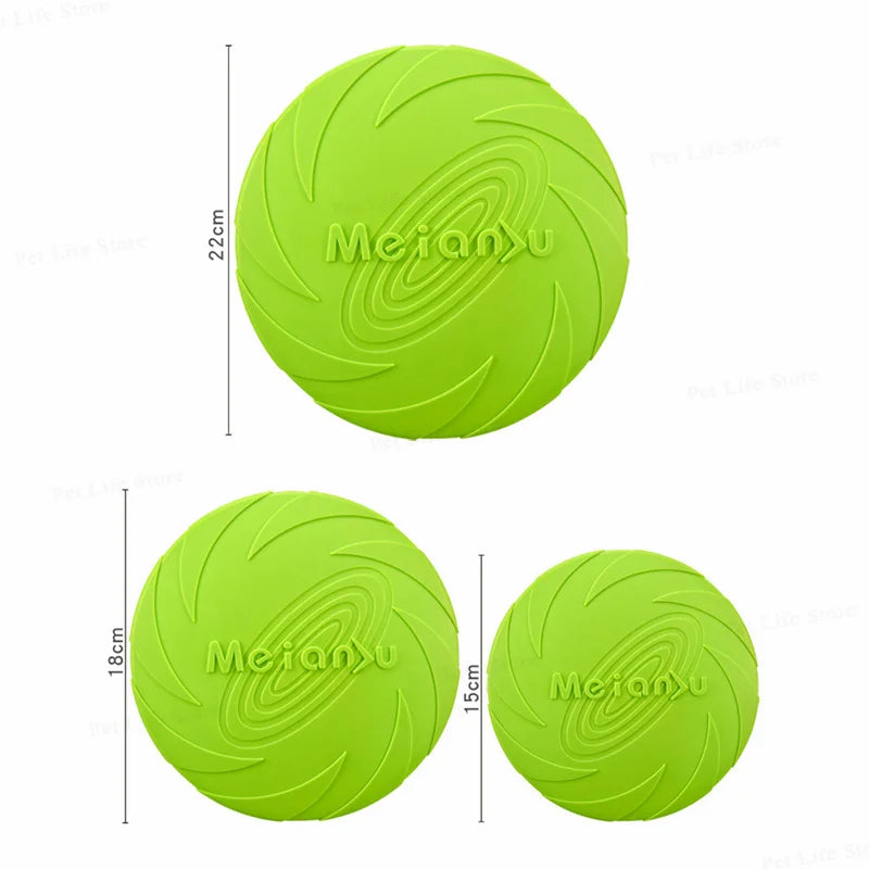 Durable Dog Flying Disc – Bite Resistant Outdoor Training Toy